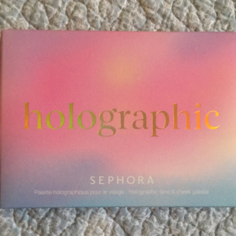 Holographic Sephora palette